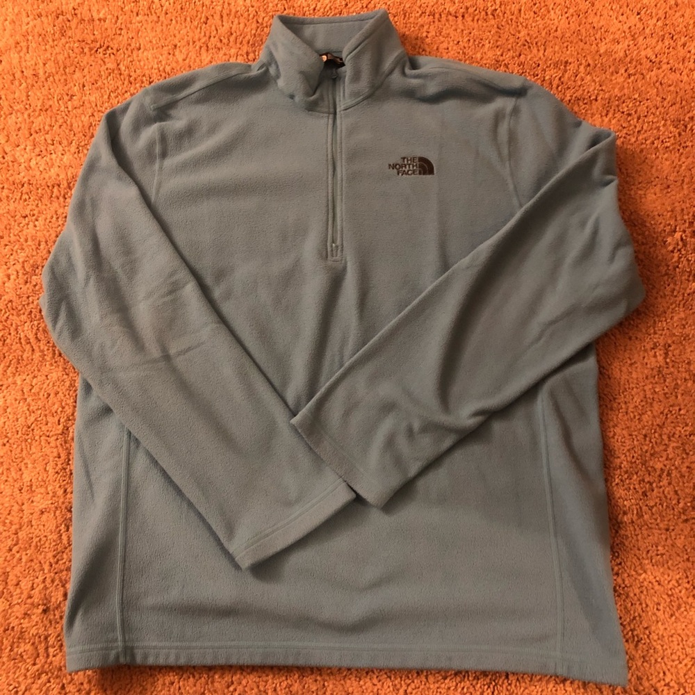 North Face 1/4 zip Sweater